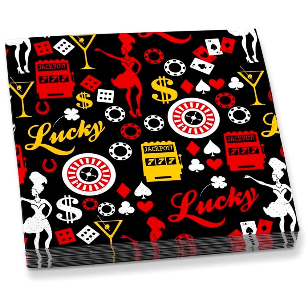 Epic Products • Lucky Jackpot Cocktail Napkins, 20 ct